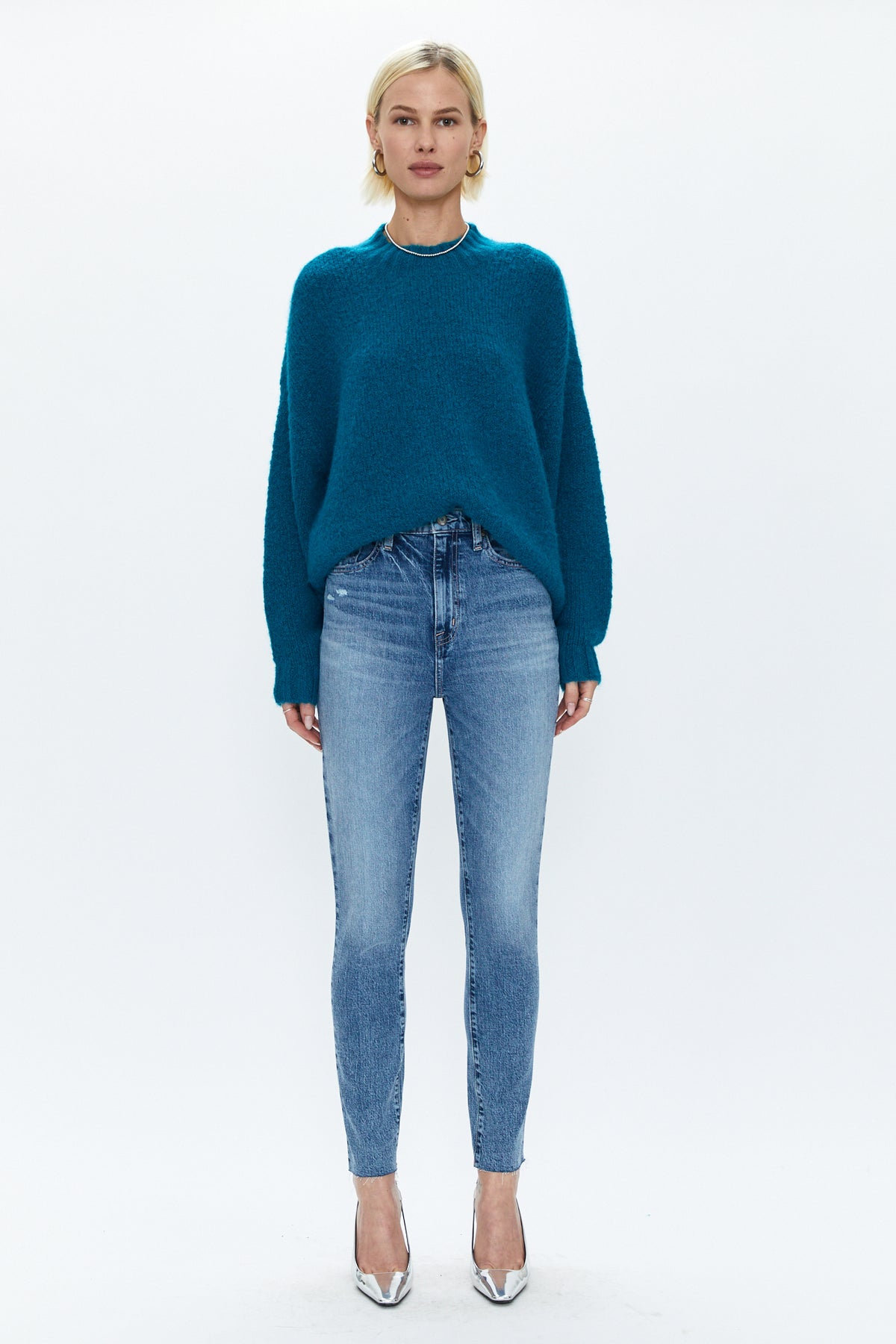 Carlen Mock Neck Sweater - Atlas
            
              Sale